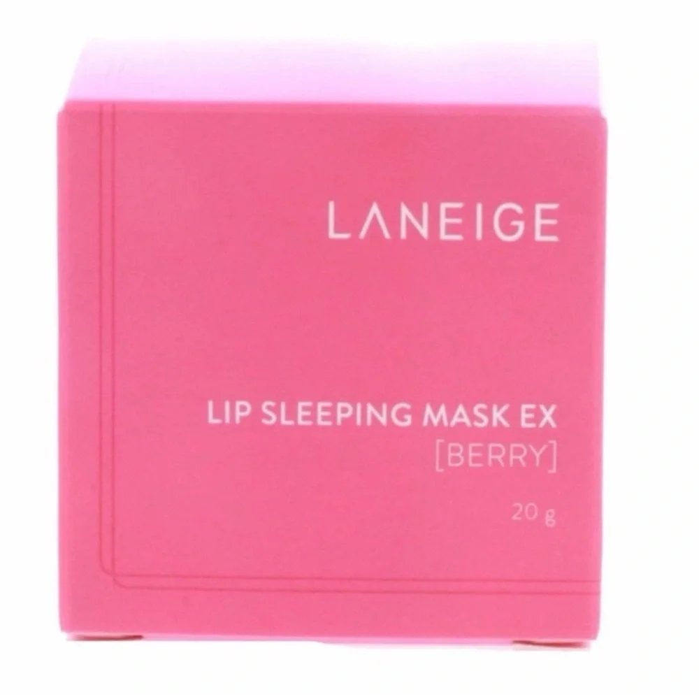LANEIGE Lip Sleeping Mask EX in Pink Berry, .68 oz Full Size, NWT